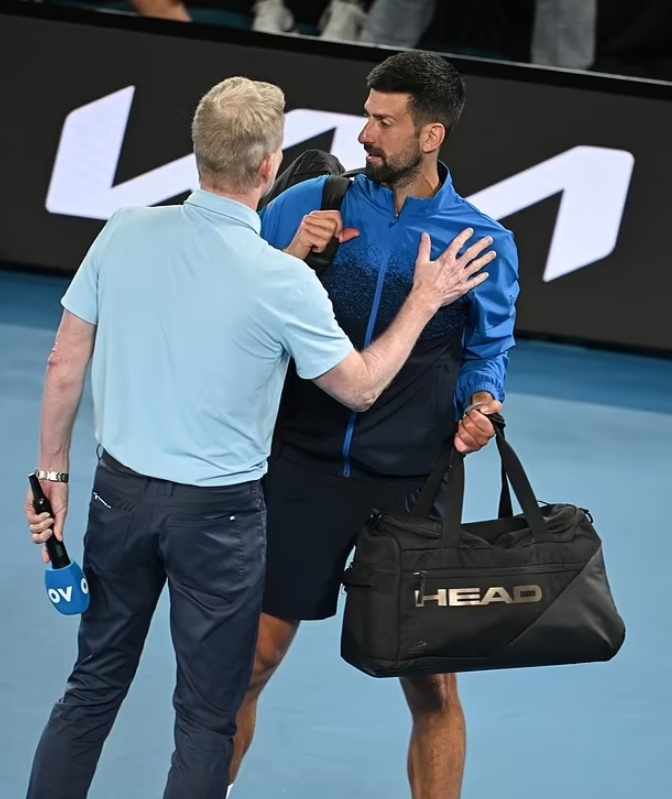 mk体育官方网站入口嘲讽德约“被高估”，记者致歉：这是在开玩笑，我向他道歉